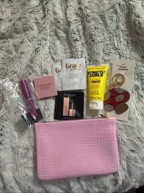 Pink makeup grab bag
